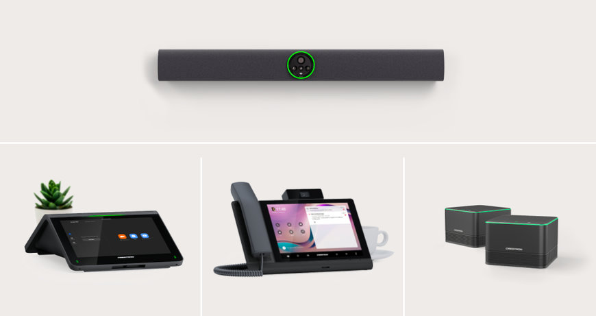 CRESTRON UNVEILS NEW PRODUCT CATEGORIES TO IMPROVE COLLABORATION IN MEETING SPACES